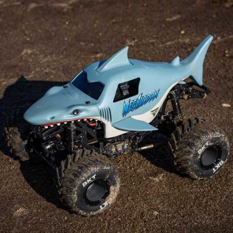LOSI 1/18 Mini LMT 4X4 Brushed Monster Truck RTR, Megadolon