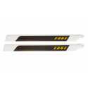 EDGE flybarless carbon rotorblades 423mm 