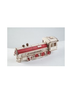 Kit de construcción en madera Maquina Tren Porta Vino