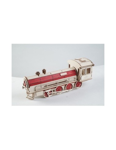 Kit de construcción en madera Maquina Tren Porta Vino