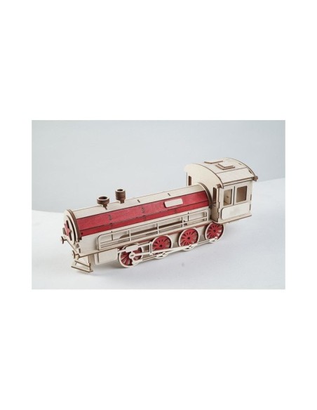 Kit de construcción en madera Maquina Tren Porta Vino