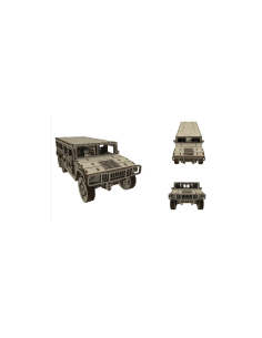 Kit de construcción de madera Hammer 3D 2