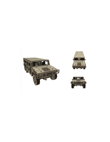 Kit de construcción de madera Hammer 3D