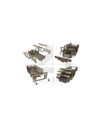Kit de construcción de madera Hammer 3D