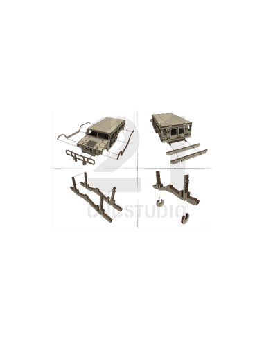 Kit de construcción de madera Hammer 3D
