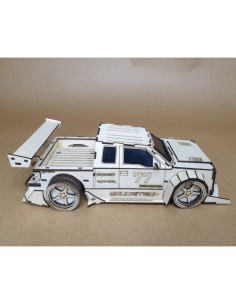 Kit de construcción de madera FORD RAPTOR F1 3D