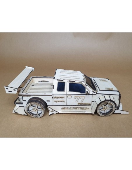 Kit de construcción de madera FORD RAPTOR F1 3D