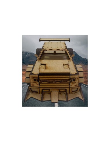 Kit de construcción de madera FORD RAPTOR F1 3D