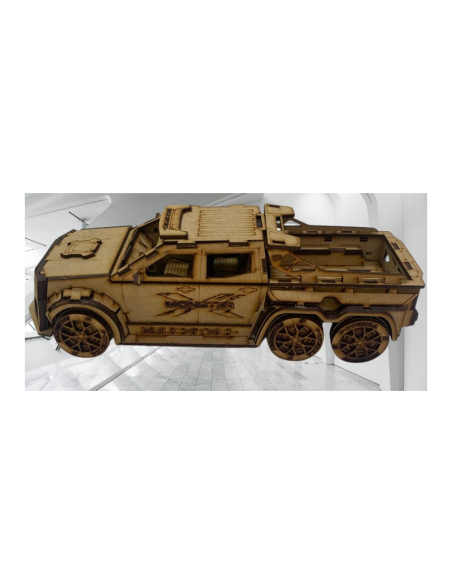 Kit de construcción de madera MERCEDES X M0NSTER 3D