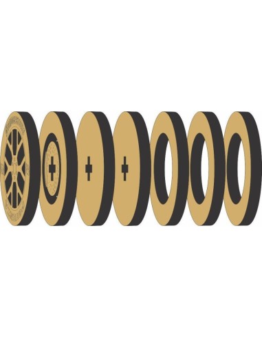 Kit de construcción de madera MERCEDES X M0NSTER 3D