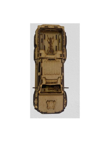 Kit de construcción de madera MERCEDES X M0NSTER 3D