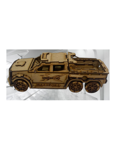 Kit de construcción de madera MERCEDES X M0NSTER 3D