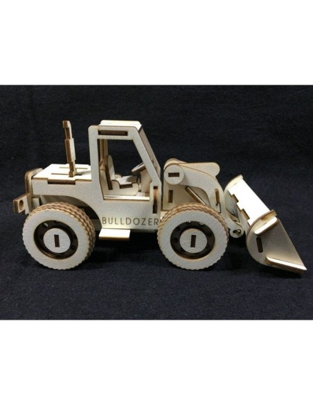 Kit de construcción de madera Excavadora 3D