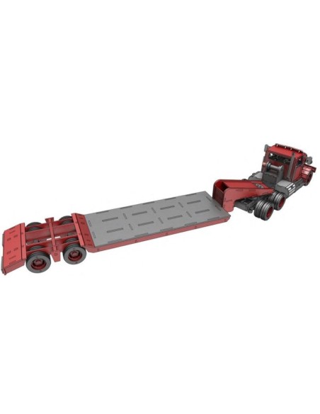 Kit de construcción de madera CAMIÓN Y REMOLQUE