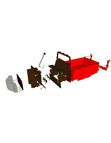 Kit de construcción de madera Chevy Pickup 1948
