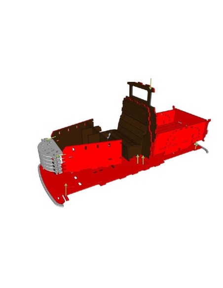 Kit de construcción de madera Chevy Pickup 1948