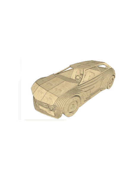 Kit de construcción de madera Volkswagen gol