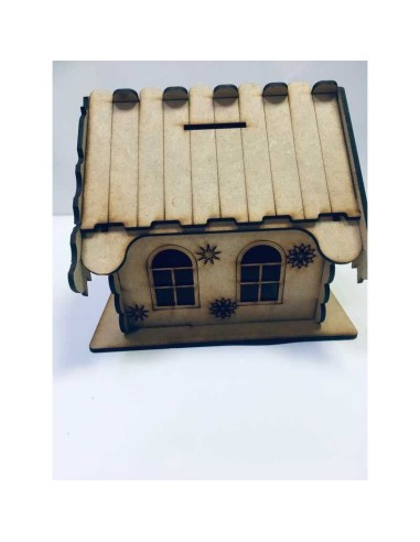 Kit de construcción de madera Casa Hucha