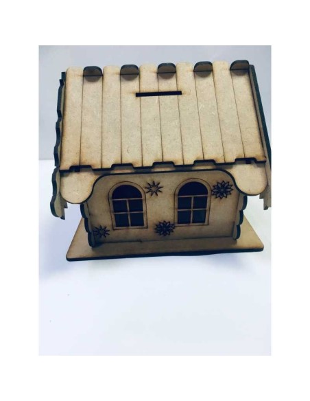 Kit de construcción de madera Casa Hucha