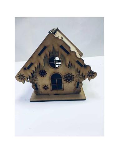 Kit de construcción de madera Casa Hucha