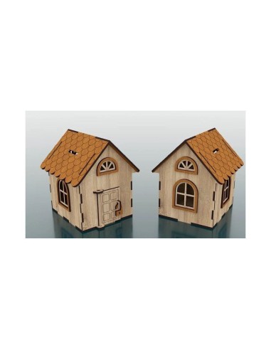 Kit de construcción de madera Casa Hucha