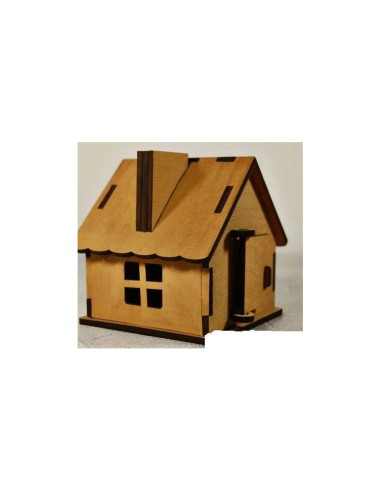 Kit de construcción de madera Casa Hucha