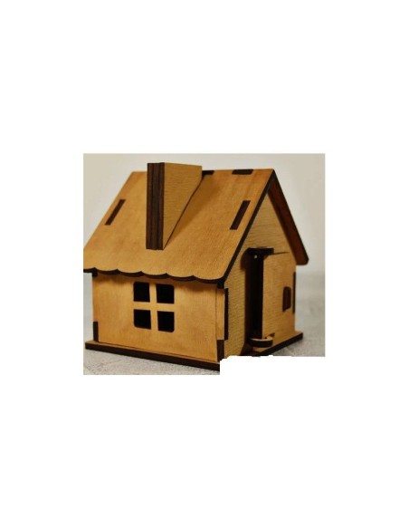 Kit de construcción de madera Casa Hucha