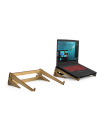 soporte para portátil de madera MDF cortado por láser