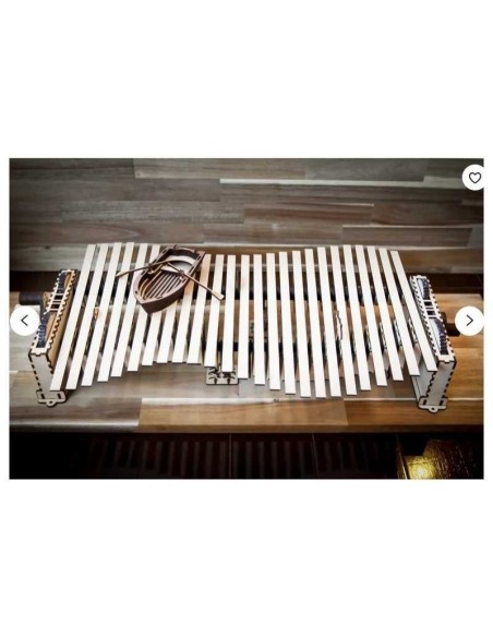 Kit de construcción de madera Olas de Mar Ondas con Bote