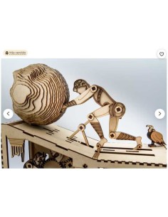 Kit de construcción de madera Sisifo