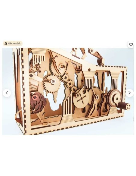 Kit de construcción de madera Sisifo