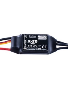 Controlador de velocidad X-20-Pro con BEC