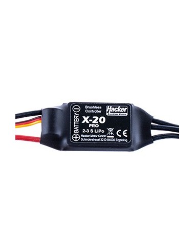 Controlador de velocidad X-20-Pro con BEC