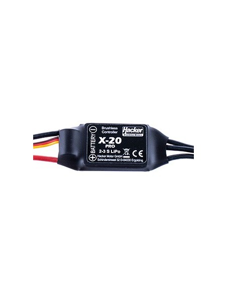 Controlador de velocidad X-20-Pro con BEC