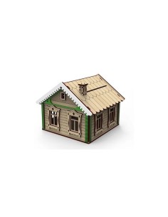 Kit de construcción de madera Casa Hucha
