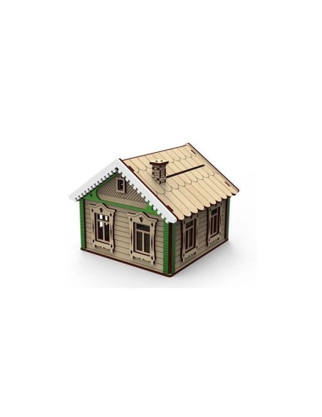 Kit de construcción de madera Casa Hucha