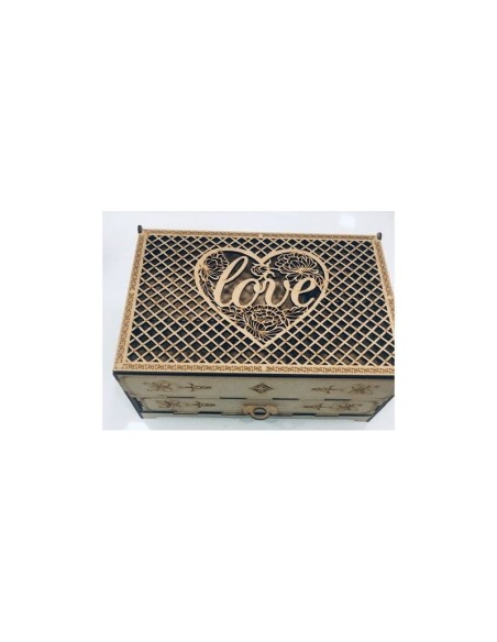 Kit de construcción de madera COMODA JOYERO