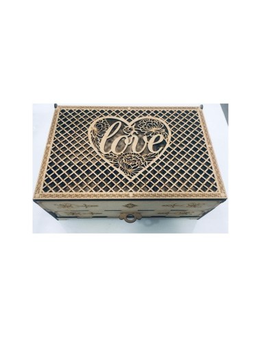 Kit de construcción de madera COMODA JOYERO