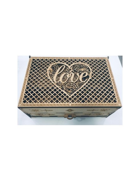 Kit de construcción de madera COMODA JOYERO