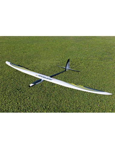 Velero de alto rendimiento Scirocco XS 3,25 m ARF (lima) fabricado en GRP con ala de 4 flaps