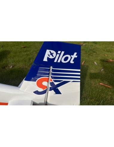Extra 330 SX - Pilot RC - (envergadura 2,29m) Azul, Blanco, Rojo