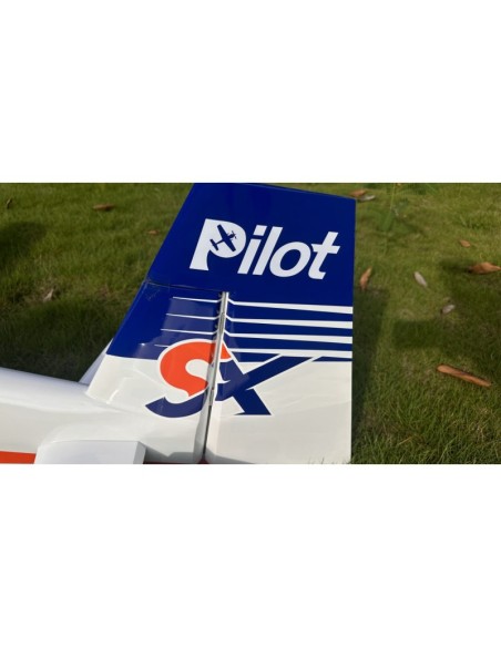 Extra 330 SX - Pilot RC - (envergadura 2,29m) Azul, Blanco, Rojo