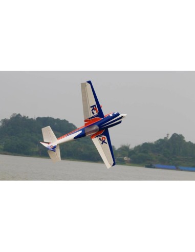 Extra 330 SX - Pilot RC - (envergadura 2,29m) Azul, Blanco, Rojo