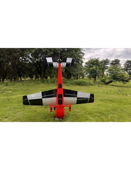 Extra 330 SX - Pilot RC - (envergadura 2,29m) Negro, Gris, Rojo
