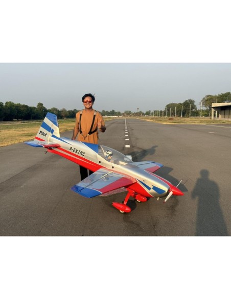 EXTRA NG 78"Pilot RC - (envergadura 1,97m) - rojo azul plata