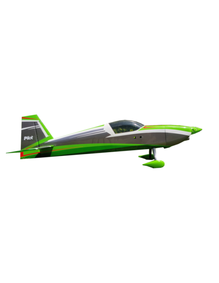 Slick 74 -Pilot RC (aprox 1.88m) - Verde, Gris, Rojo