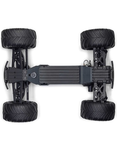 1/10 GORGON 2WD RTA Kit Brushed Monster Truck (Battery & Charger Included), Clear
