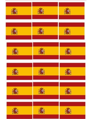 Bandera de España en vinilo