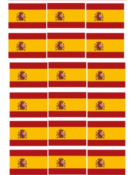 Bandera de España en vinilo