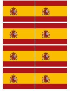 Bandera de España en vinilo